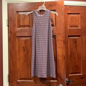 A-line stripped dress